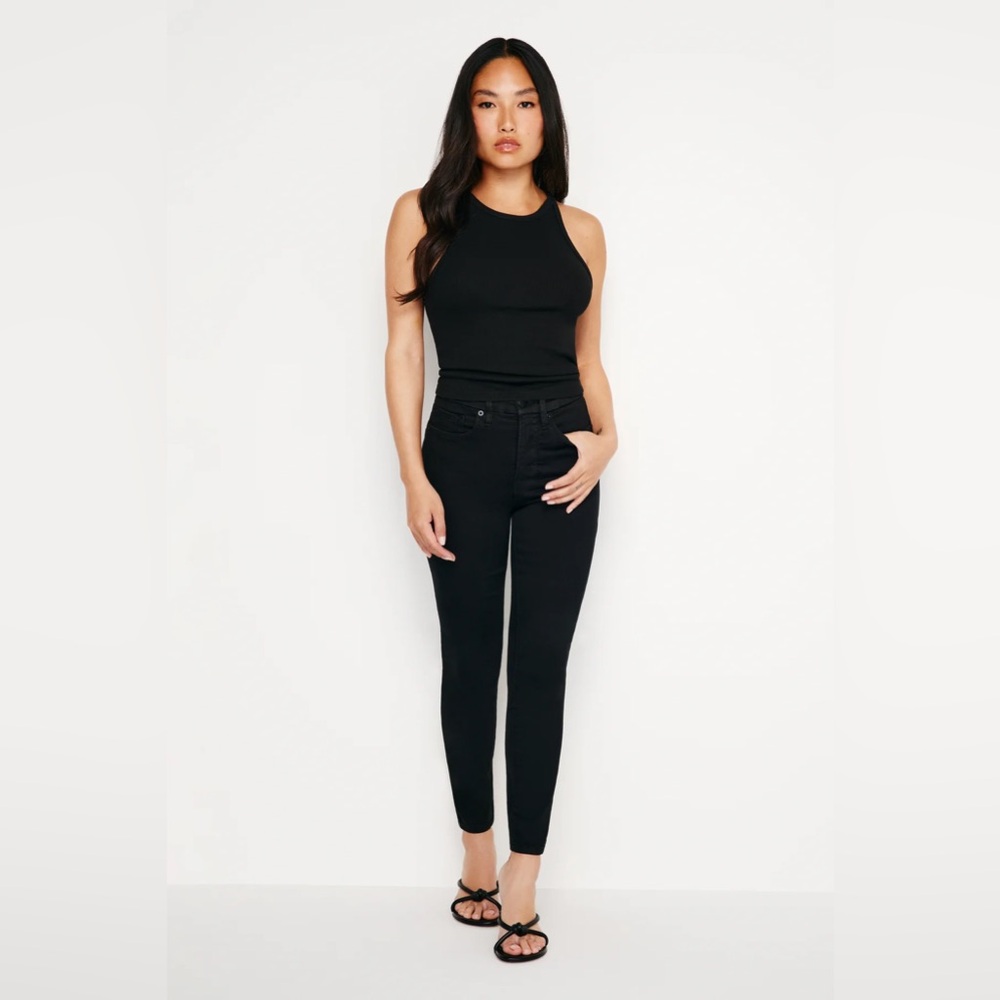 GOOD PETITE SKINNY JEANS BLACK